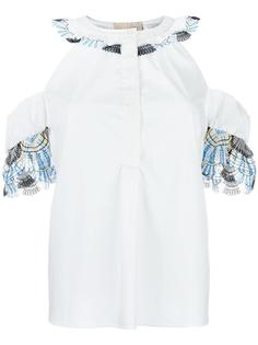 cold shoulder blouse Peter Pilotto