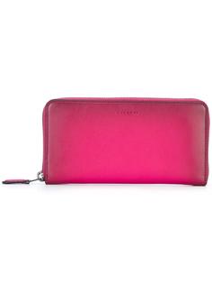 embossed logo wallet Coach