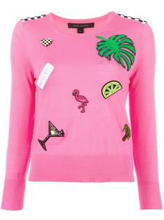 embellished knitted sweater Marc Jacobs