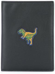dinosaur print passport case Coach