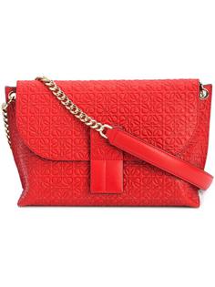 сумка на плечо с тиснением логотипа Loewe