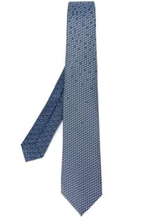 sailboat print tie Bulgari