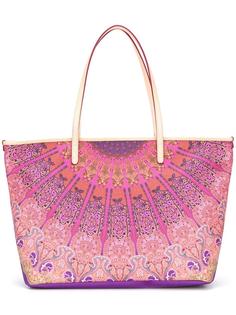scarf print tote bag Etro