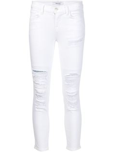 джинсы кроя скинни с потертой отделкой J Brand