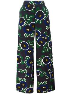 floral print pants Tory Burch