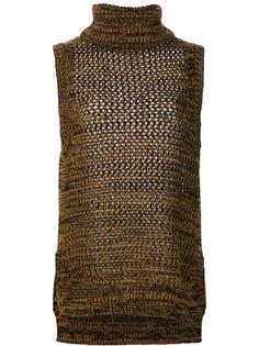 turtleneck sleeveless blouse Derek Lam 10 Crosby