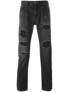 Destroyed jeans Helmut Lang