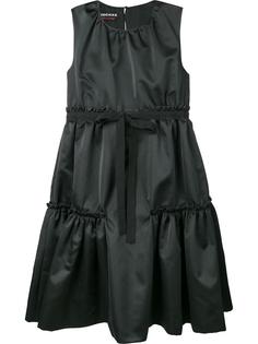 bow embellished tiered dress Rochas