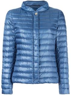 high neck buttoned jacket Herno