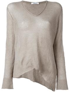 V-neck knitted blouse Lamberto Losani