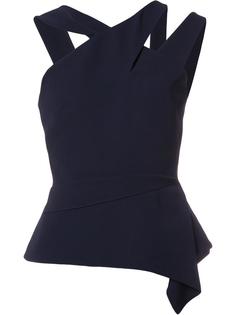 топ с перекрещивающимися лямками Roland Mouret
