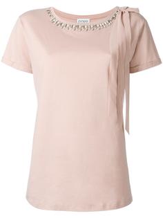 embellished neck T-shirt Twin-Set