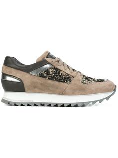 metallic detailing sneakers Santoni