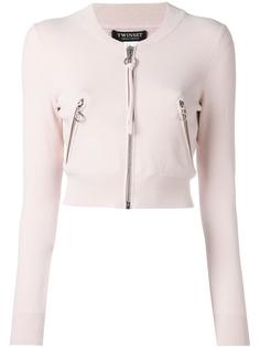 cropped zipped cardigan Twin-Set