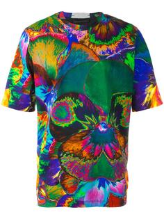 pansy print T-shirt Christopher Kane