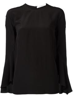 блузка с расклешенными рукавами Givenchy