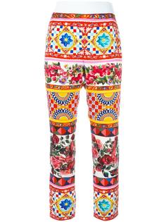 укороченные брюки с рисунком Mambo Dolce & Gabbana
