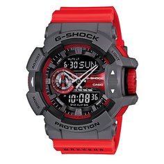 Часы Casio G-Shock Ga-400-4b Red/Grey