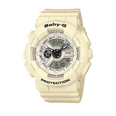 Кварцевые часы женские Casio G-Shock Baby-g 67594 Ba-110pp-7a White