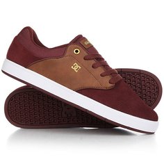 Кеды кроссовки низкие DC Mikey Taylor Burgundy