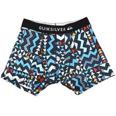 Трусы Quiksilver Boxer Poster Valarta Blue Tribal