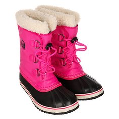 Сапоги зимние детские Sorel Yoot Pac Nylon Haute An Pink