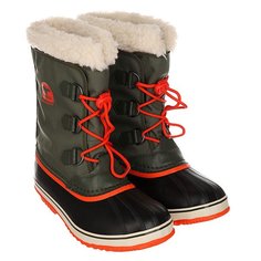 Сапоги зимние детские Sorel Yoot Pac Nylon Surplus An Green