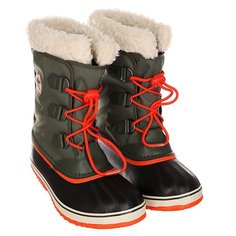 Сапоги зимние детские Sorel Yoot Pac Nylon Surplus Green