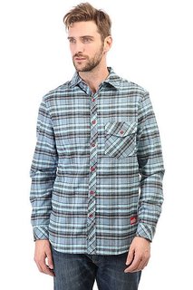 Рубашка в клетку Skills Check Shirt Blue