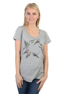 Футболка женская Element Feathered Friends Grey Heather