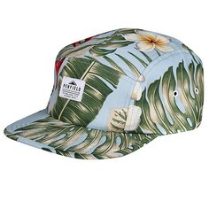 Бейсболка пятипанелька Penfield Casper 5-panel Cap Palm Print Blue