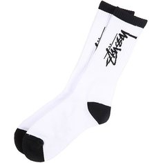 Носки средние Stussy Stock Socks White