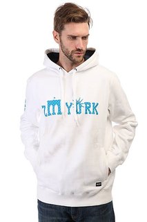 Толстовка классическая Zoo York Zoo Bridge Logo Popover White