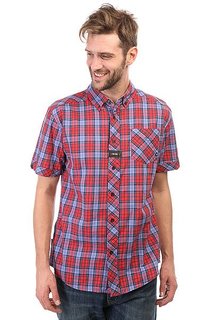 Рубашка в клетку Zoo York Prospect Crimson