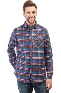 Рубашка в клетку Skills Check Shirt Blue/Red