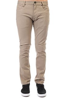 Джинсы узкие Billabong Slim Outsider Color Khaki