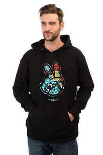 Толстовка кенгуру Neff Paz Digi Tribe Hoodie Hoodie Black