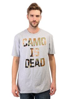 Футболка Neff Camo Is Dead Athletic Heather