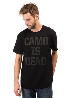 Футболка Neff Camo Is Dead Black