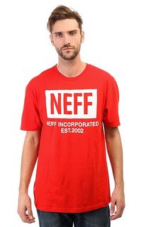 Футболка Neff New World Red