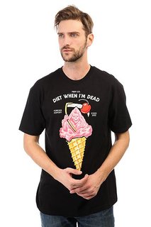 Футболка Neff Diet When Im Dead Black
