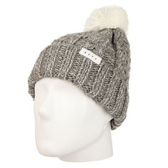 Шапка женская Neff Kaycee Beanie Grey/White