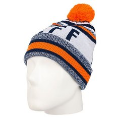 Шапка Neff Champion Beanie Navy/Orange