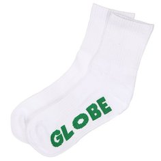 Носки средние Globe Stealth Crew Sock White/Green
