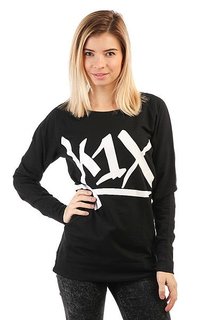 Толстовка классическая женская K1X Tag Longsleeve Black/White