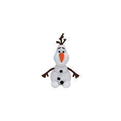 Мягкая игрушка "Cнеговик Олаф", 25 см, звук, Холодное сердце, Disney Beanie Babies, Ty
