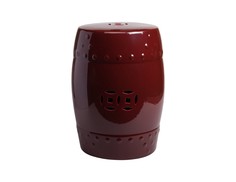 Керамический столик-табурет "Garden Stool Brown" DG