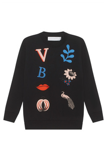Хлопковый свитшот Victoria Victoria Beckham