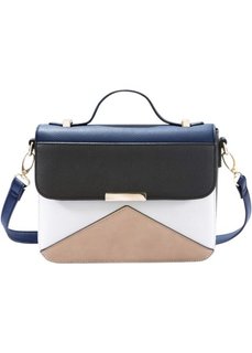 Сумка мультиколор (синий/черный/белый/бежевый) Bonprix