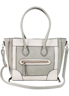 Сумка Трапеция (черный/белый) Bonprix